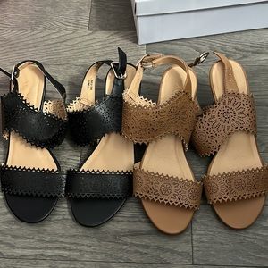 2 Pairs or Sandals